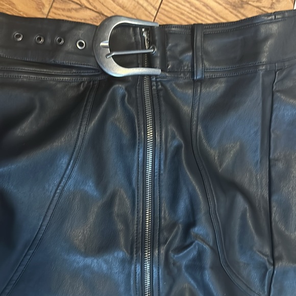 Free people Faux leather skirt - Picture 7 of 8